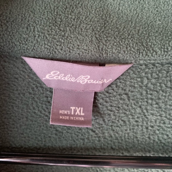 Eddie Bauer fleece pullover Men’s size TXL - Picture 4 of 6